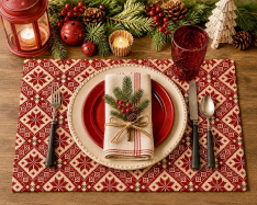 YULETIDE SPIRITS PLACEMAT *NEW* AVAIL SEPT 2026
